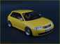 Mobile Preview: 1:18 Audi A3 S3 8L Tuning / Imolagelb = Einzelstück = OVP